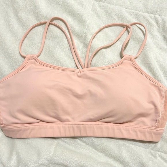 Tops - Lululemon strawberry milkshake sports bra